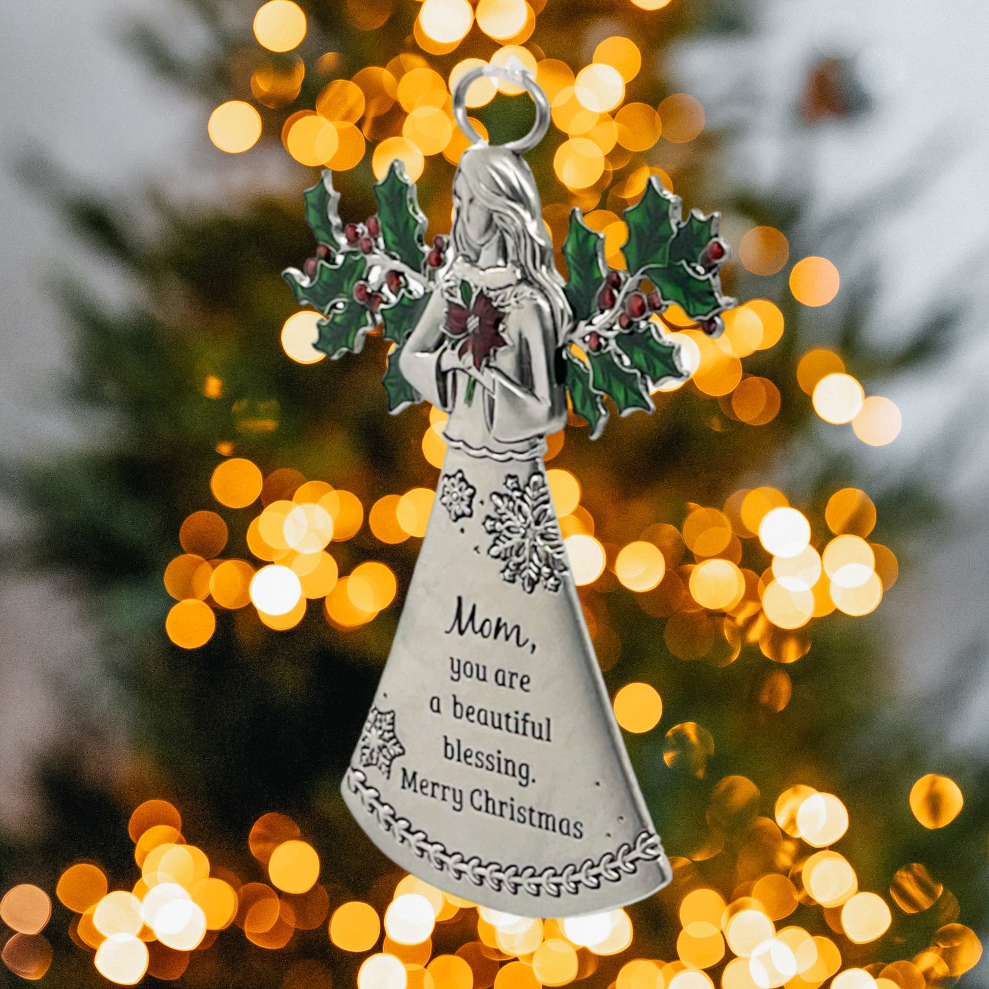 Mom Angel Ornament - Beautiful Blessing