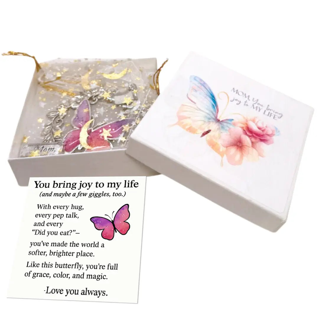 2025 Butterfly Ornament - Mom Joy Message