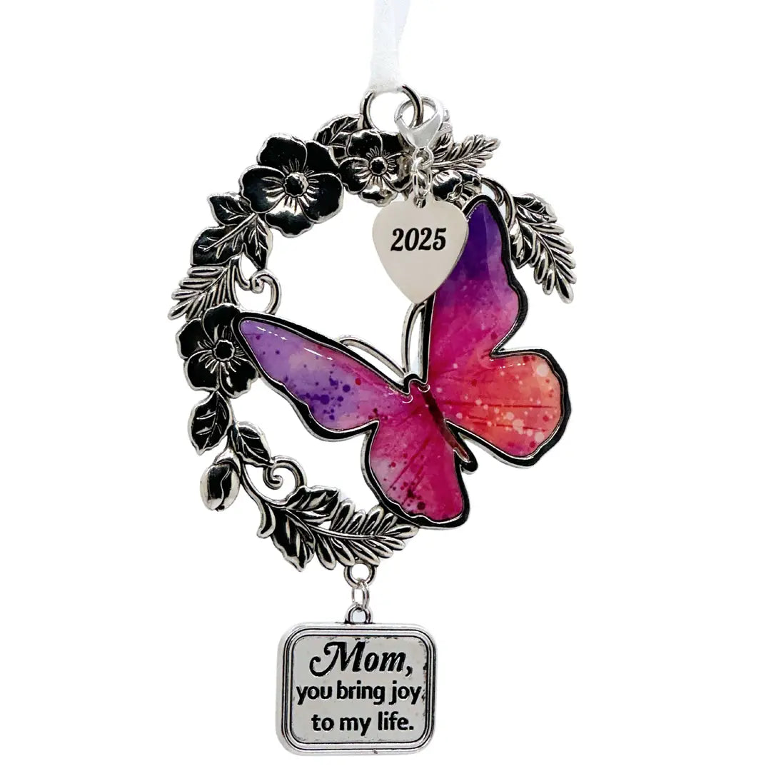 2025 Butterfly Ornament - Mom Joy Message