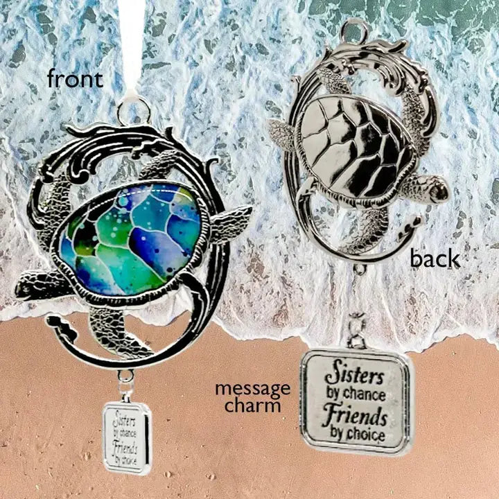 2025 Sisters Ornament - Turtle Friendship