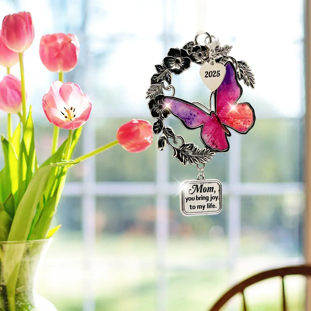 2025 Butterfly Ornament - Mom Joy Message