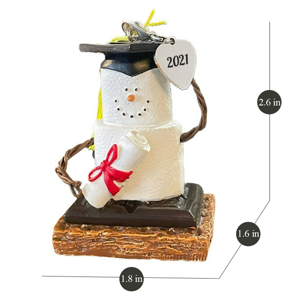 S'mores Graduation Ornament  in a Gift Box