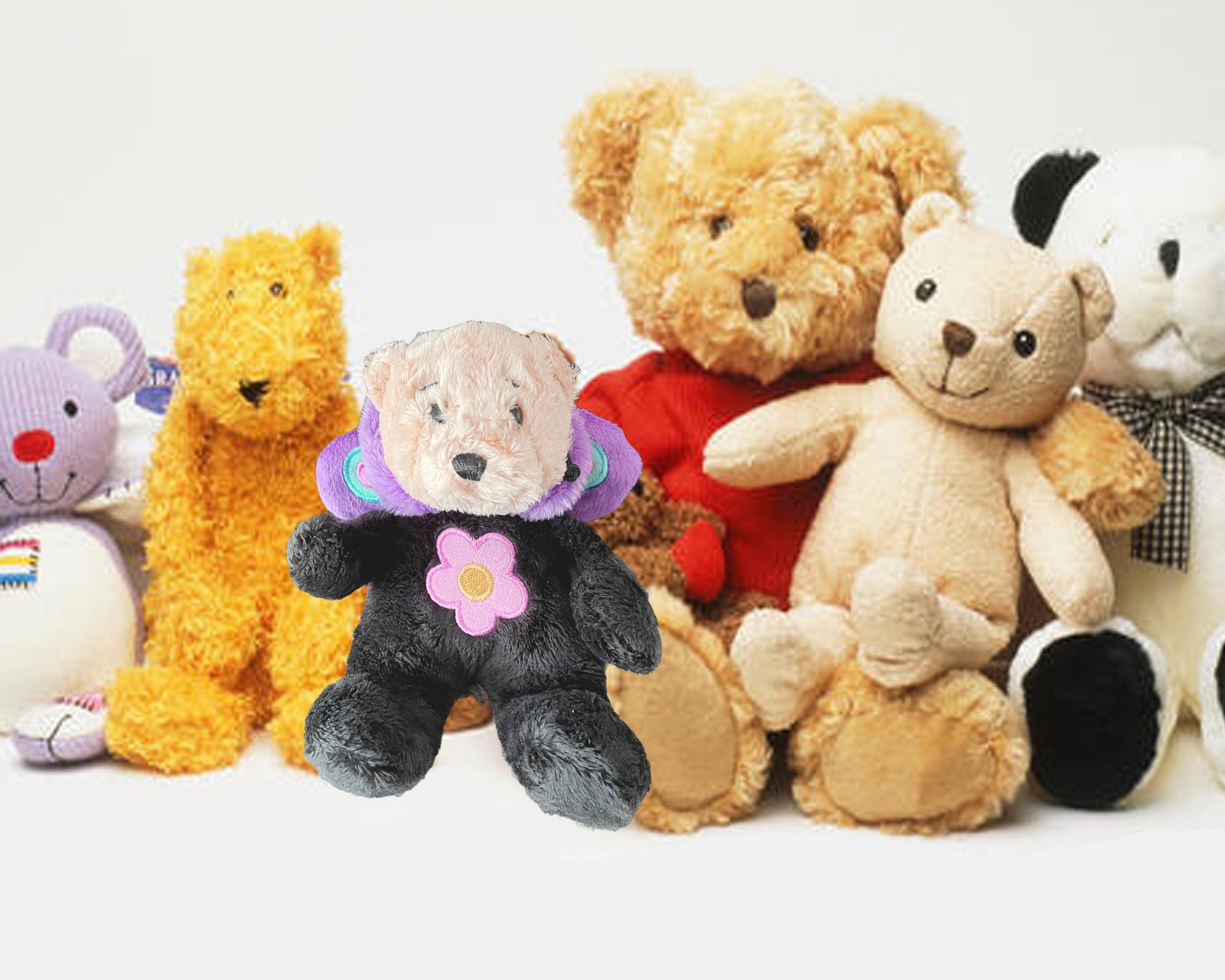 Wee Bears Plush - Butterfly