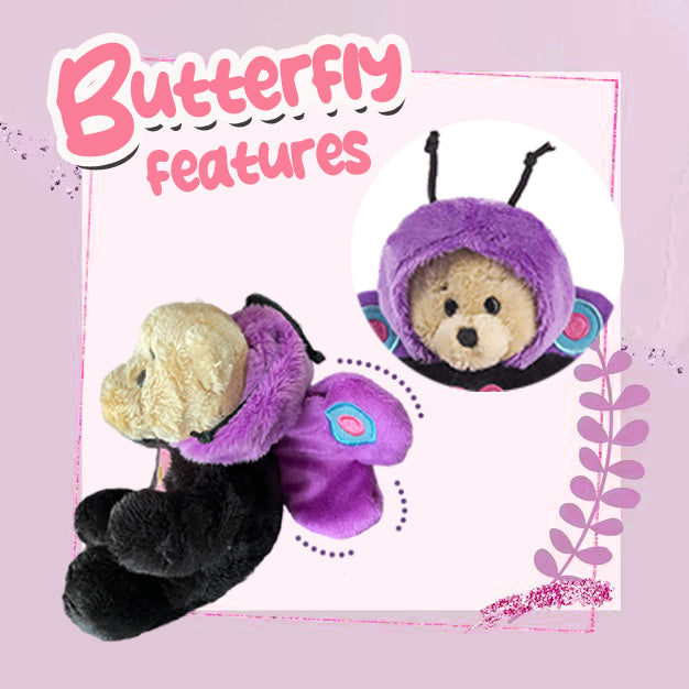 Wee Bears Plush - Butterfly