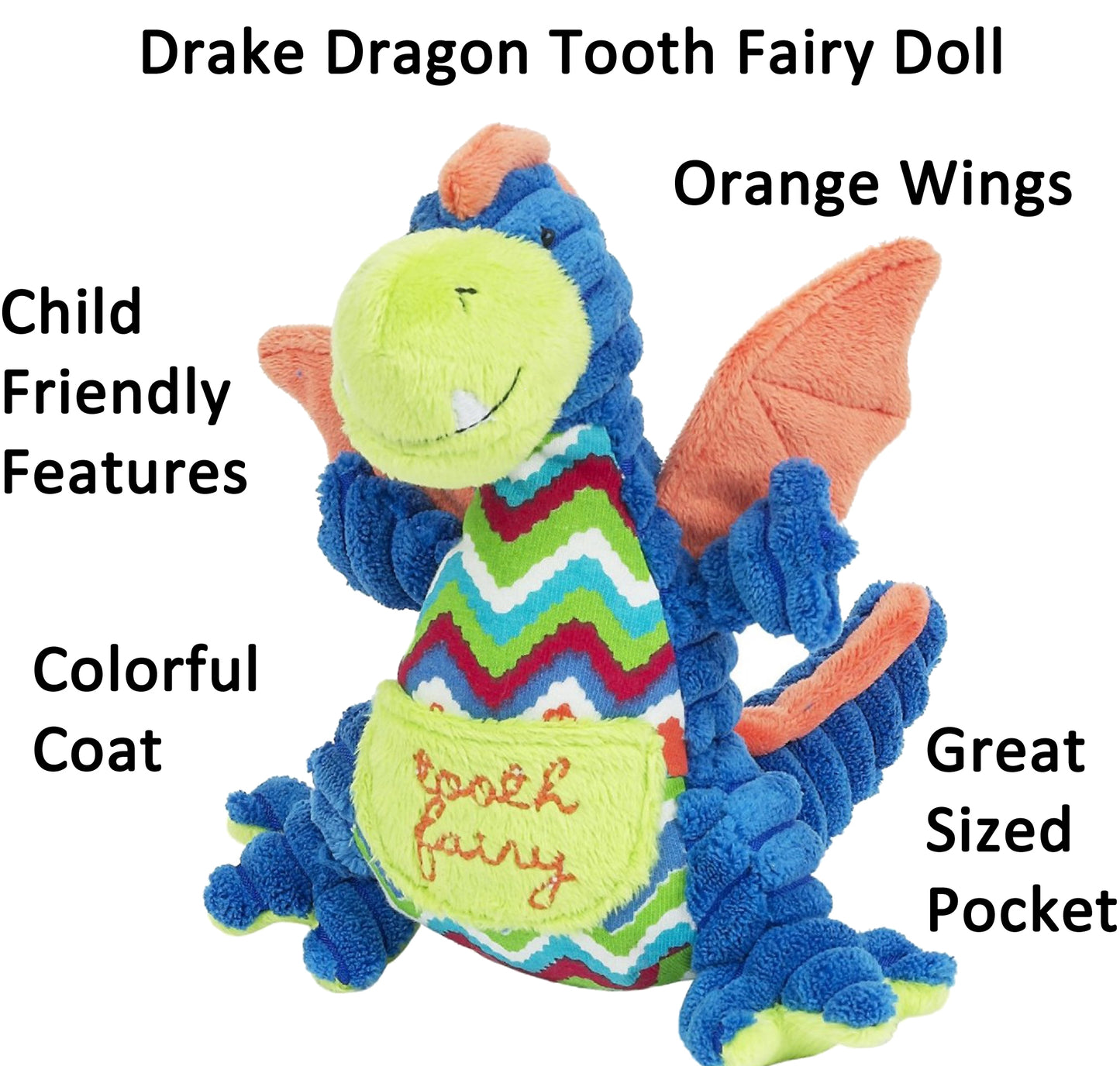 Drake the Dragon Tooth Fairy Loose Tooth Book