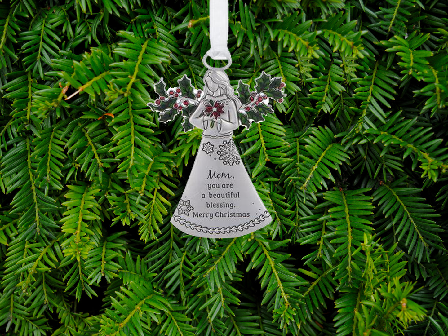 Mom Angel Ornament Mom, You are a Beautiful Blessing. Merry Christmas