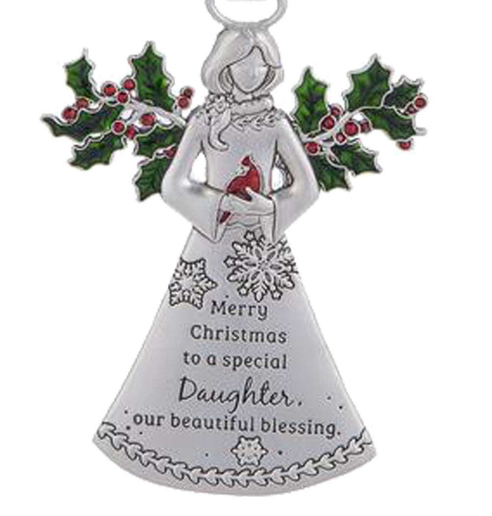 Daughter Ornament - Merry Christmas to a Special Daughter, Our Beautiful Blessing