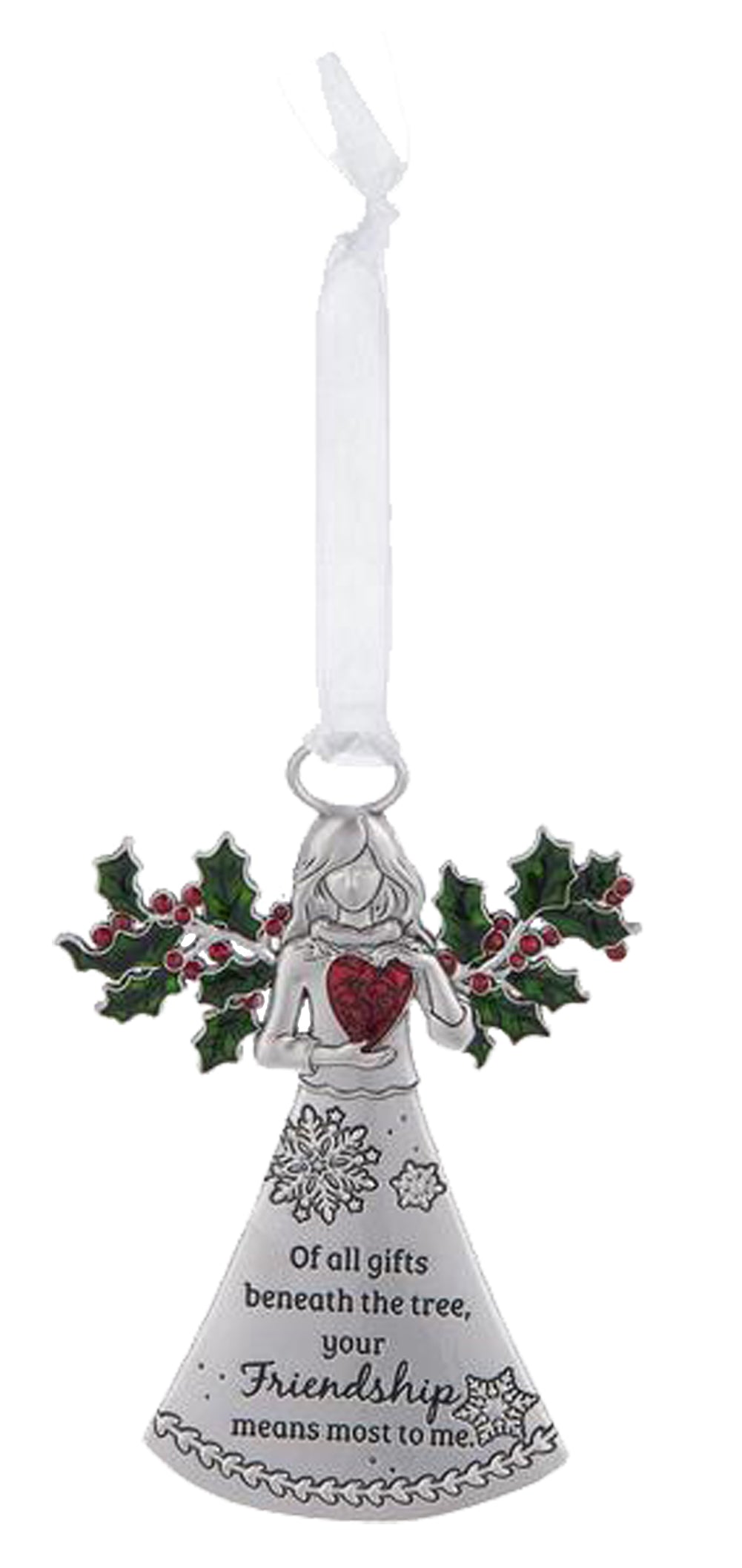 Friends Angel All Gifts Beneath The Tree, Your Friendship Means The Most to Me Ornament