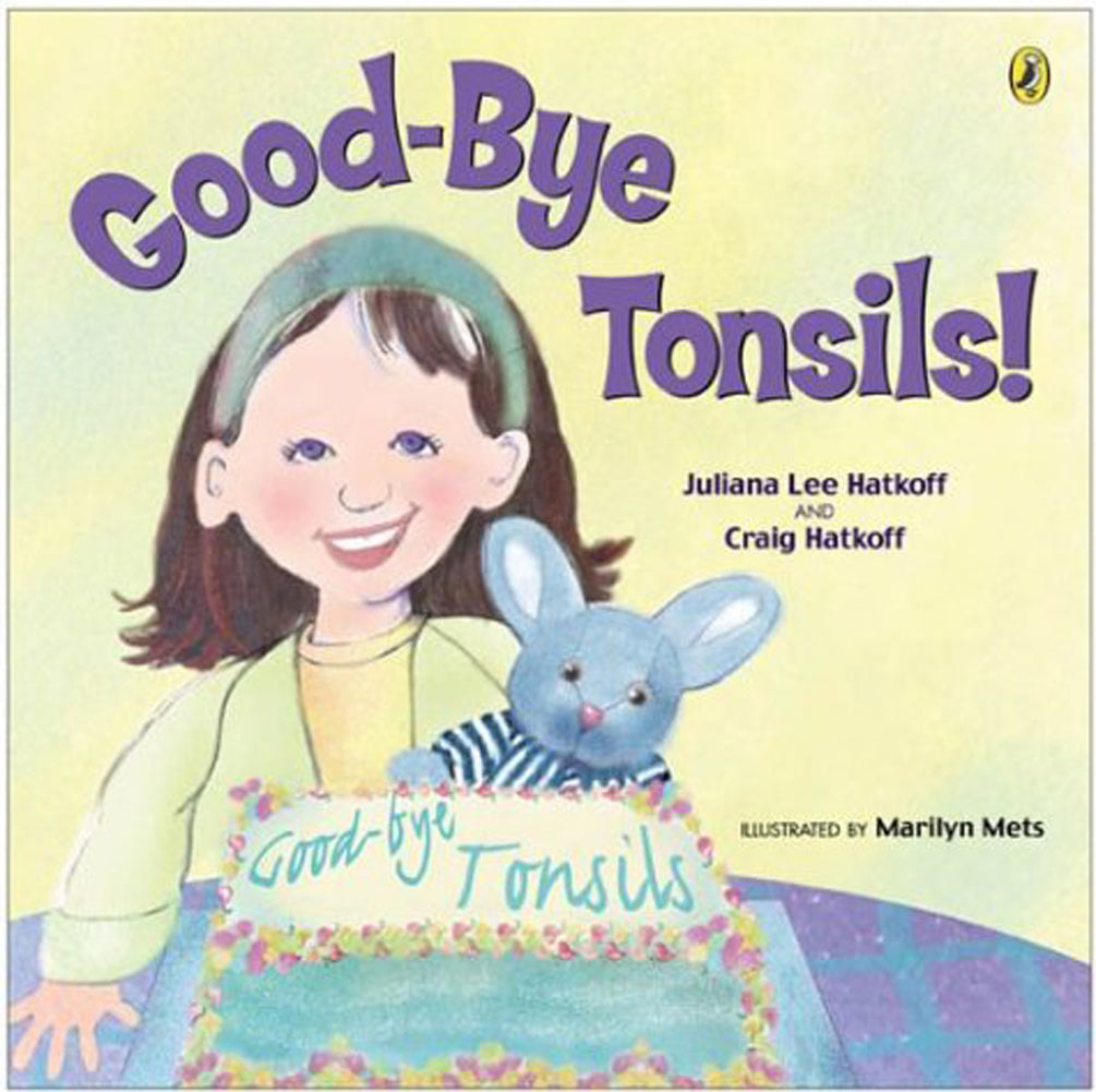 Elskandi Plush Pals Get Well Soon Bear and Goodbye Tonsils Book